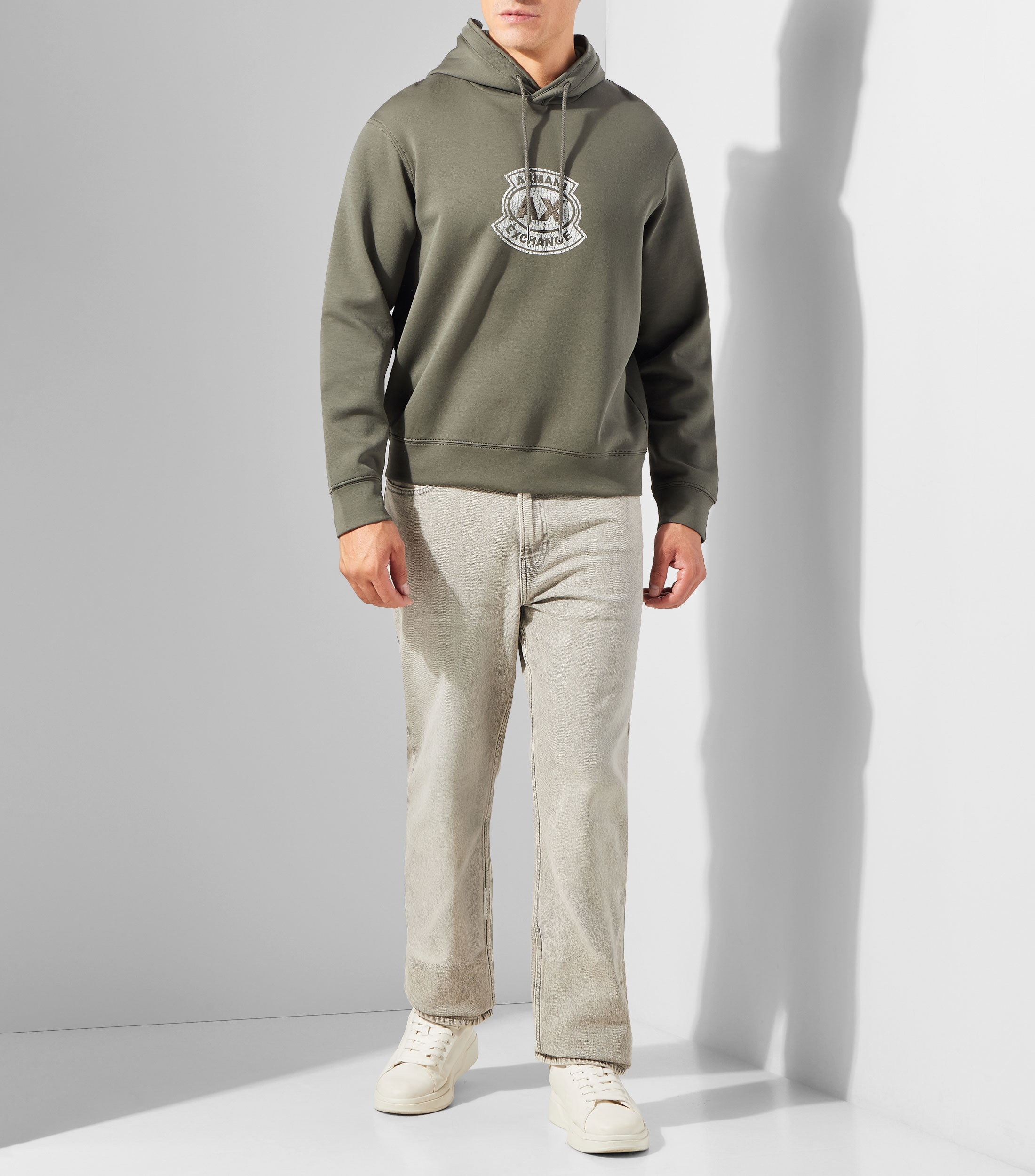 Sudadera canguro con capucha Hombre